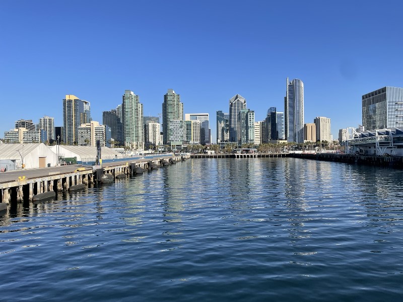 City of San Diego from Cruise Ship